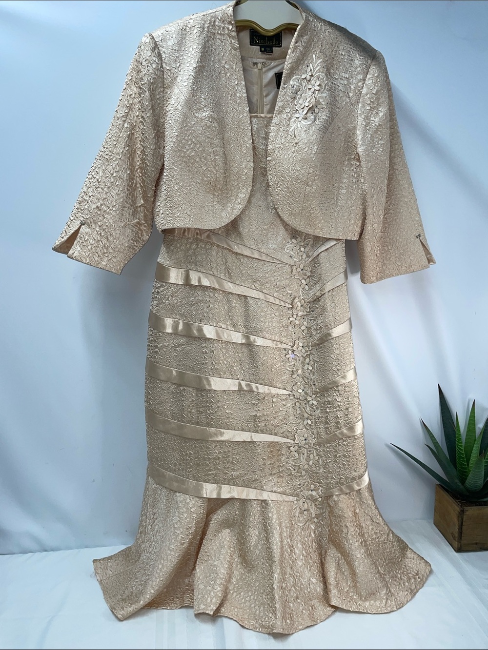 NINA NISCHELLE SHEATH SUIT DRESS FTL-06-053